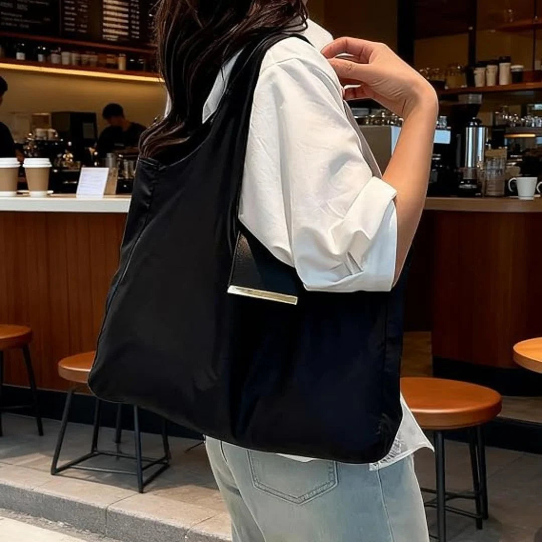 Portable tote purse trendy design